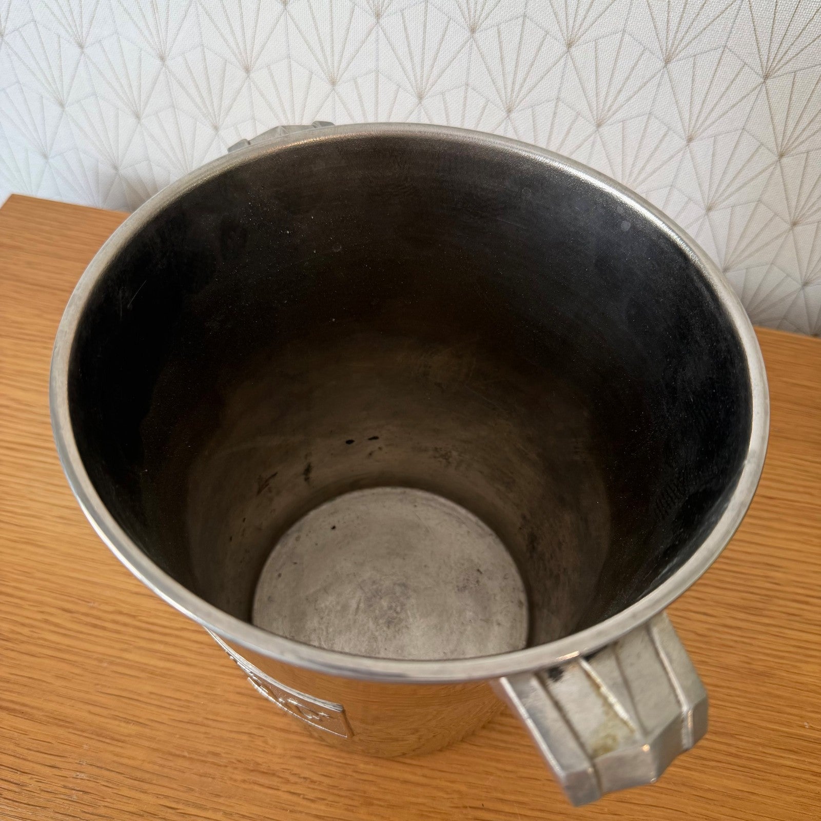 French Champagne Bucket Silverplate Morlant Vintage Wine Cooler MERAND 10062616 Morlant
