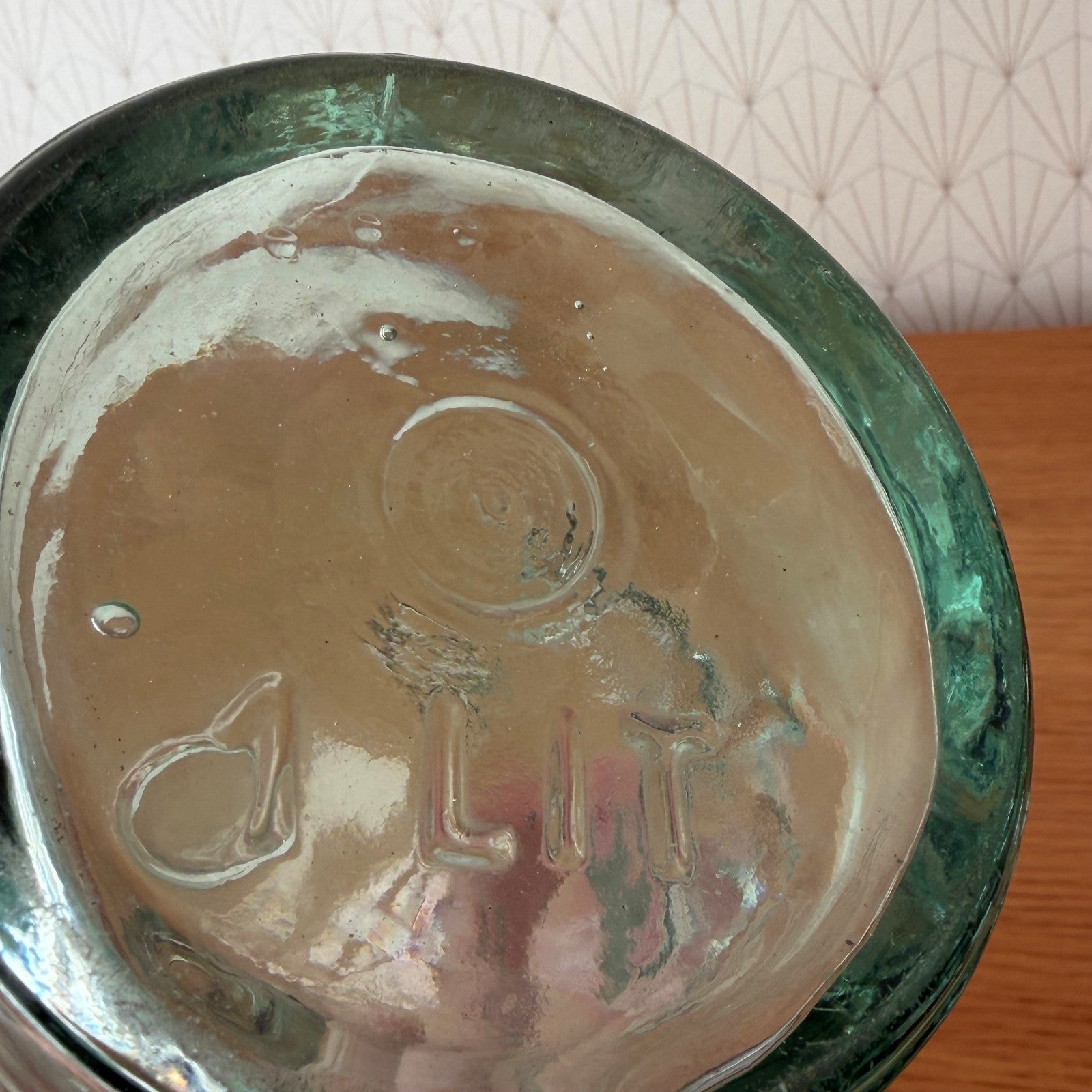 French Vintage Preserve Jar La Lorraine Glass Stopper Canning 1305266 Fleamarketfrance