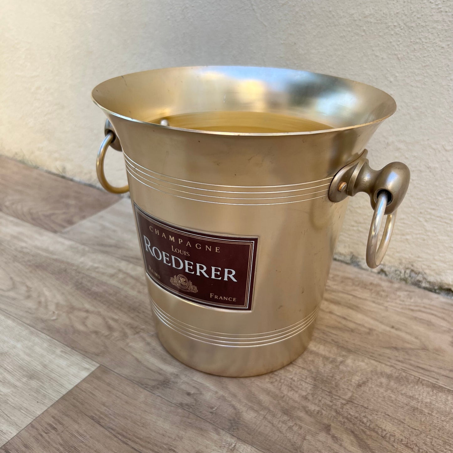 Louis Roederer Champagne Bucket Gold French Vintage Ice Cooler 2906235 Fleamarketfrance