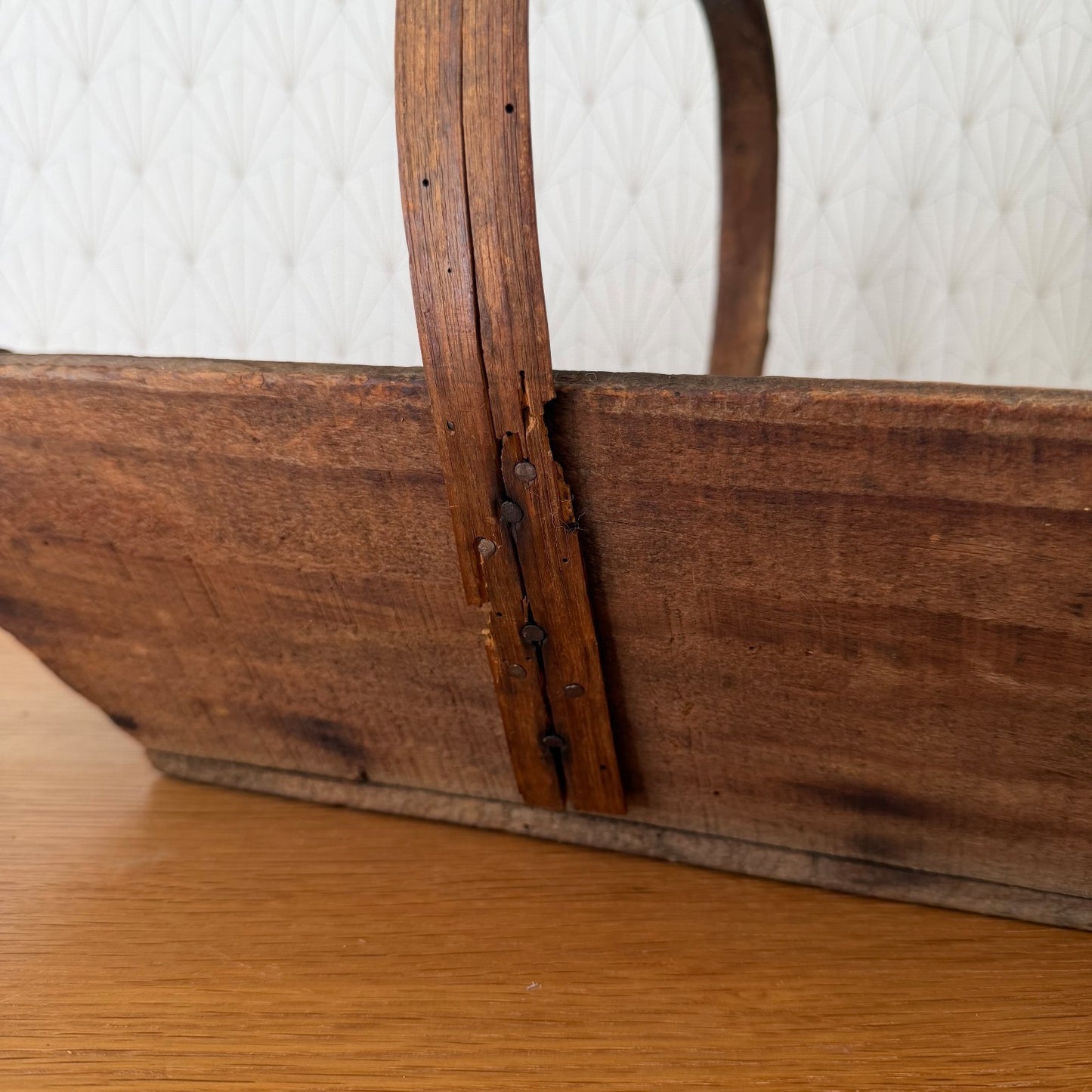 French Wooden Garden Trug Vintage Harvest Basket Rustic Antique 1908266 Fleamarketfrance