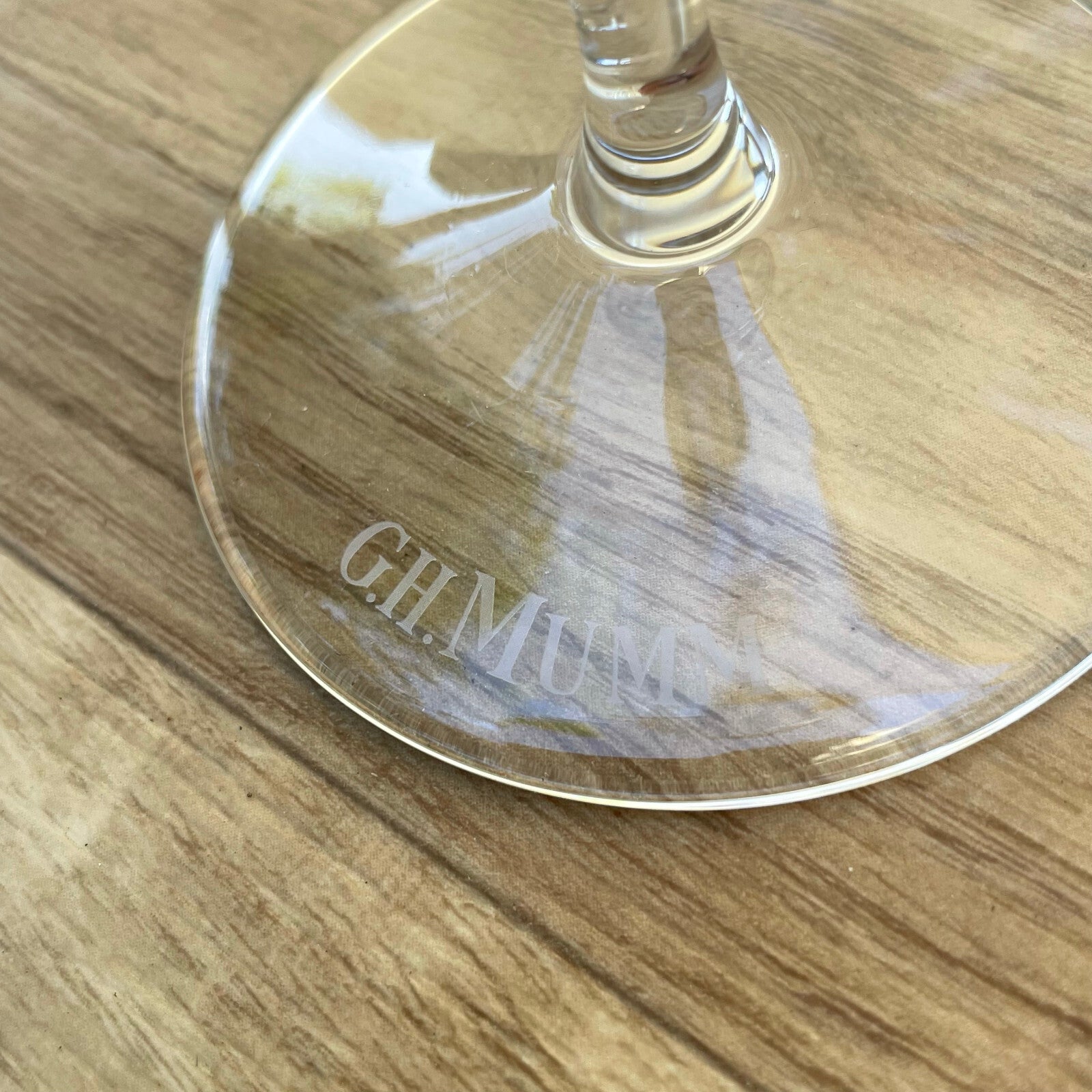 Vintage Mumm Champagne Flutes Set 6 Crystal Glasses France 22022318 mumm