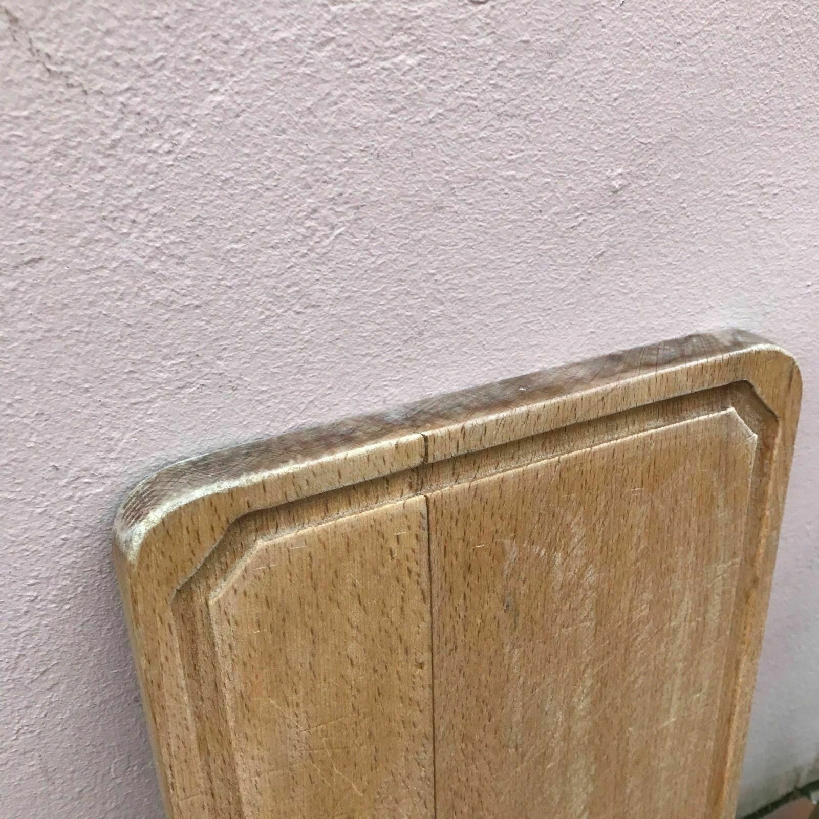 Vintage French Cutting Board Wood Kitchen Chopping Block Bread 1602172 Unbranded