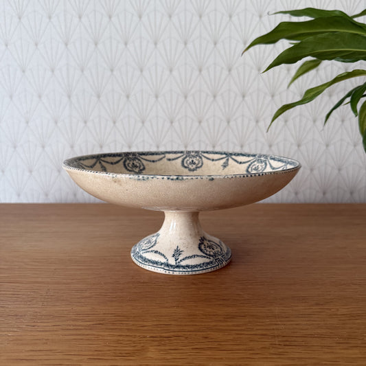 French fruits bowl compotier pedestal 1804254