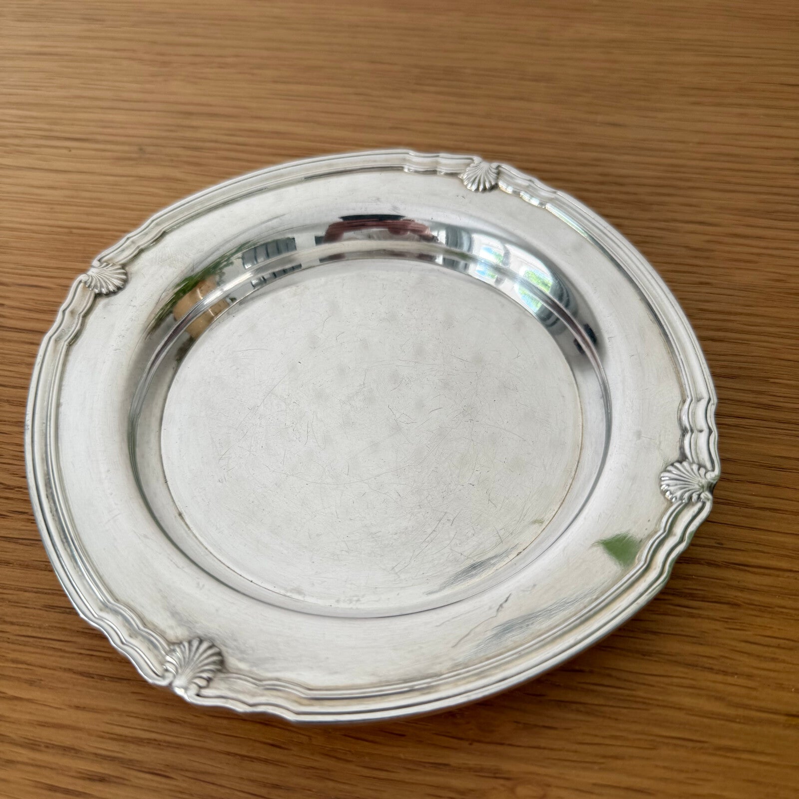 CHRISTOFLE Vintage Christofle Silverplate Wine/Bottle Coasters 19062512 Christofle