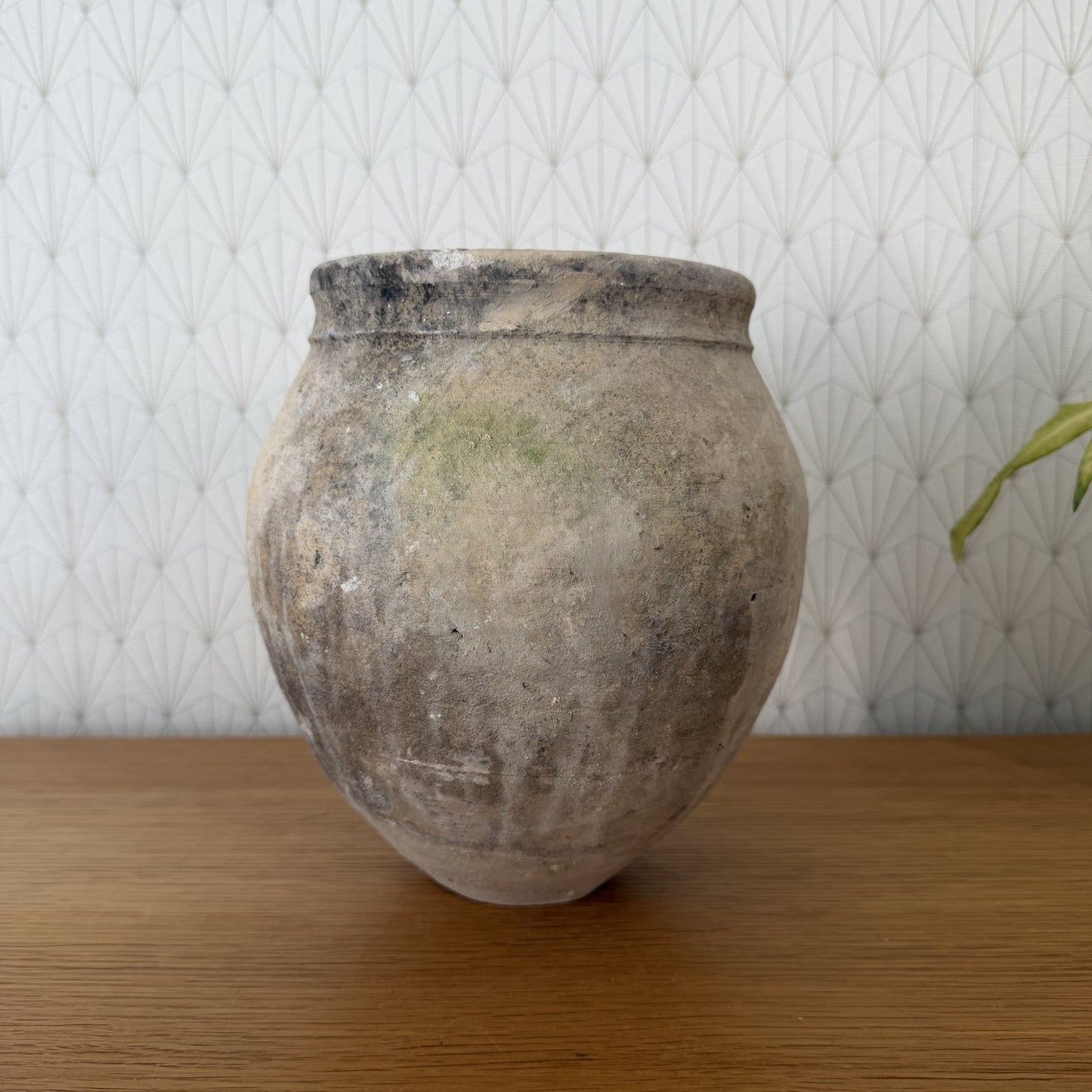 Antique Spanish European Stoneware Pot 19th Century 0107264 Unbranded