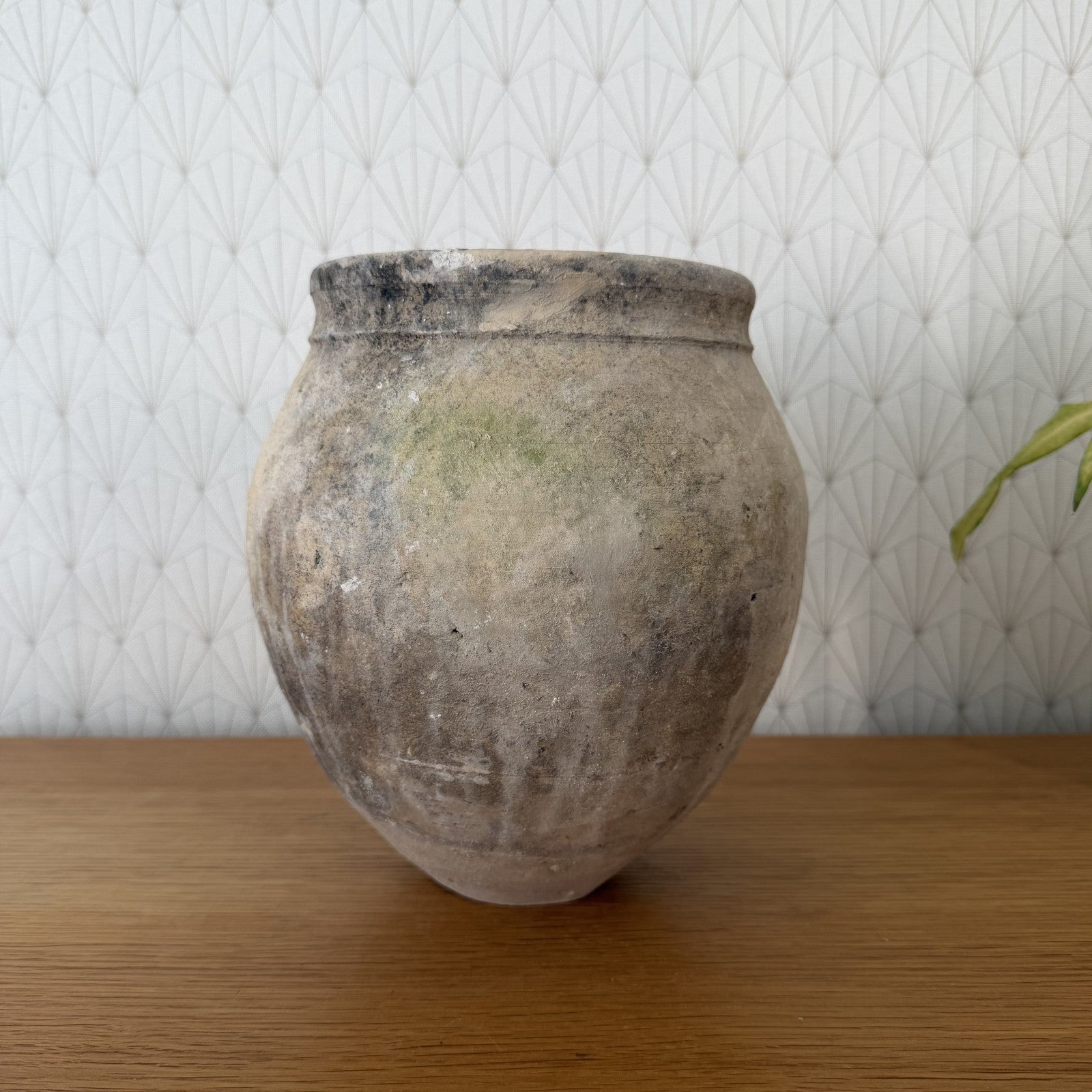 Antique Spanish European Stoneware Pot 19th Century 0107264 Unbranded