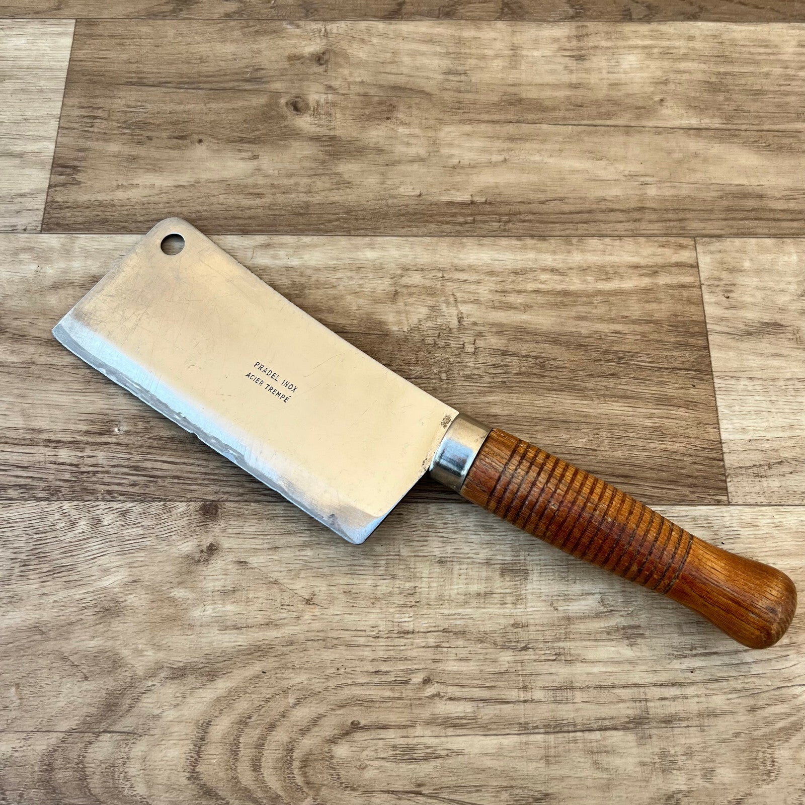 Pradel French Butcher Chef Meat Cleaver 04032215 PRADEL