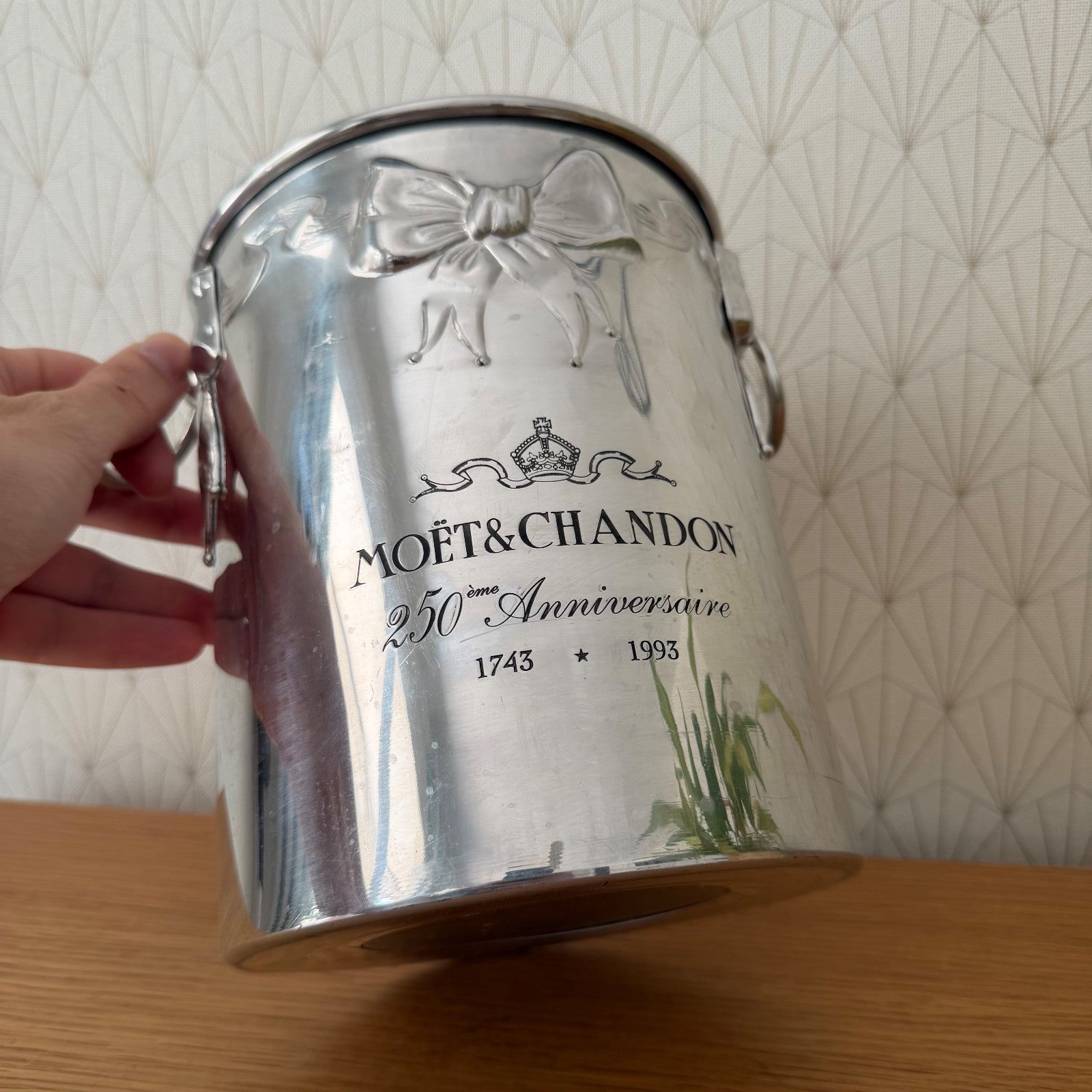 Vintage French Moet Chandon Champagne Ice Bucket 250th Anniversary 1906263 Moet & Chandon