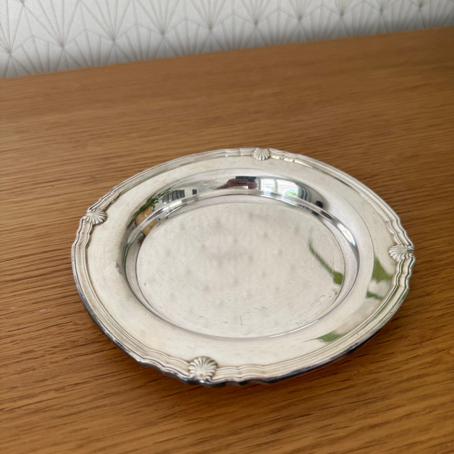 CHRISTOFLE Vintage Christofle Silverplate Wine/Bottle Coasters 19062513 Christofle