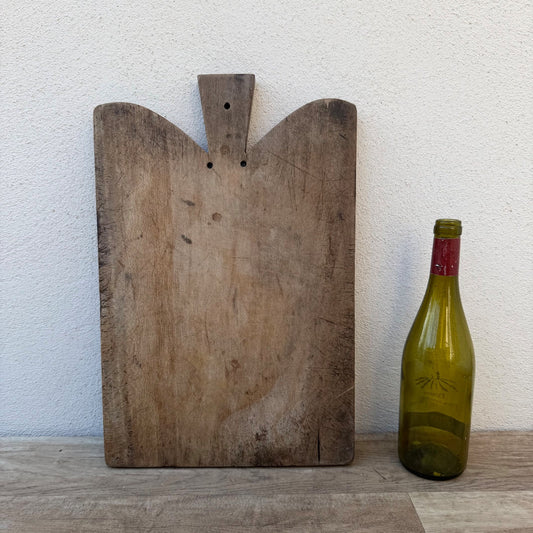 Vintage French Bread Board Wood Cutting Kitchen Antique Rustic 1103268 Antique