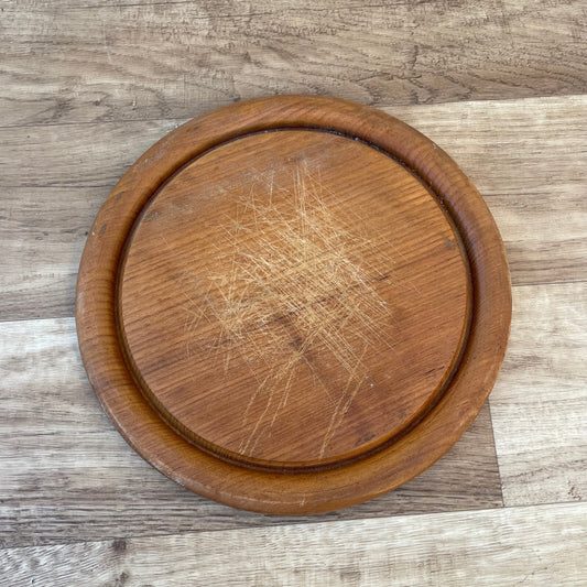 VINTAGE FRENCH BREAD OR CHOPPING CUTTING BOARD WOOD 22102413 Antique