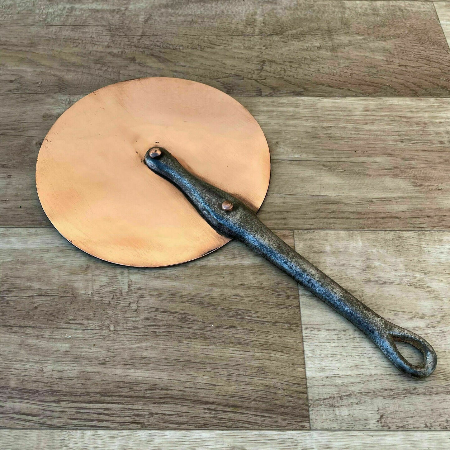 French Copper Lid Cast Iron Handle Vintage Cookware Pan Cover 6.75" 04042116 Cuisine