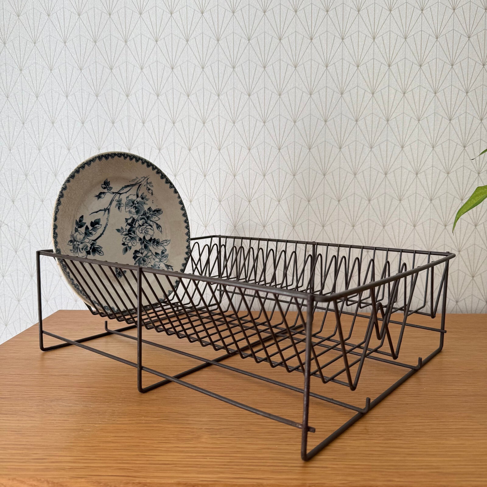 Vintage French Metal Wire Dish Drying Rack Drainer 2006254 Unbranded
