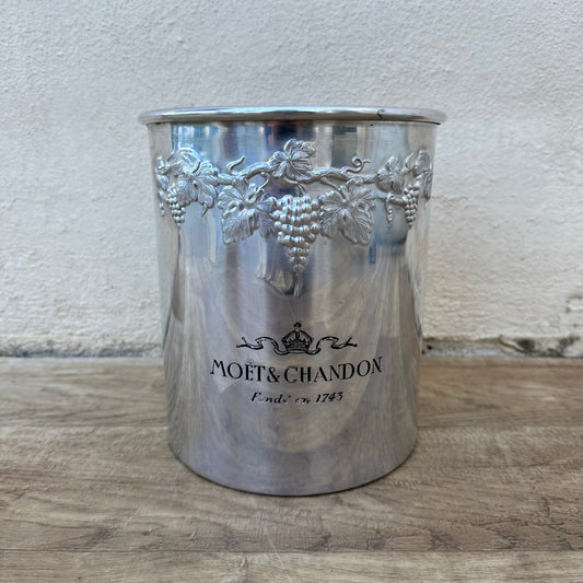 Vintage French Moet Chandon Champagne Ice Bucket Silver Cooler 1106233 Moet & Chandon