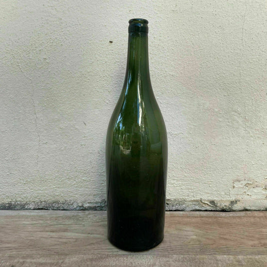 Vintage French Wine Bottles Dark Green Glass 1920s Set of 4 0201222 Unbranded