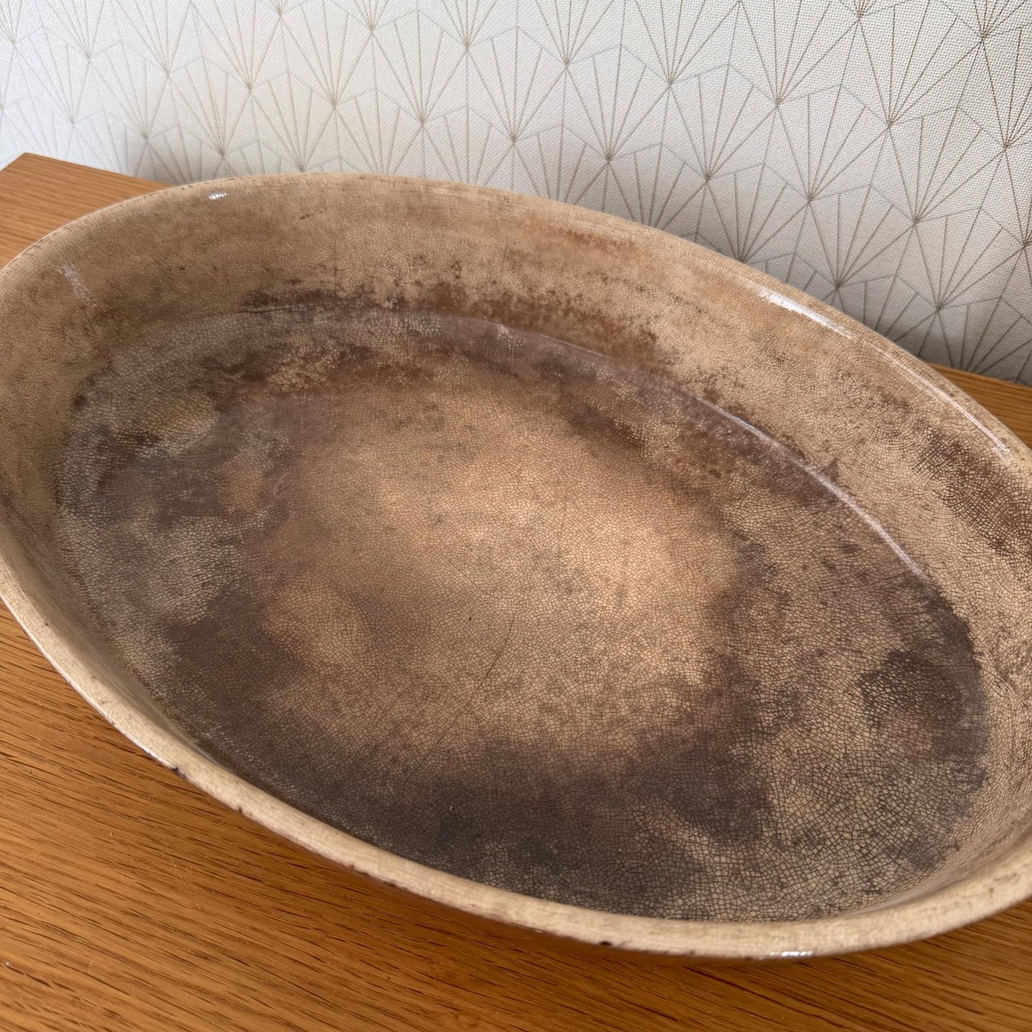 Emile Henry French Stoneware Oval Gratin Dish Marcigny France 2908243