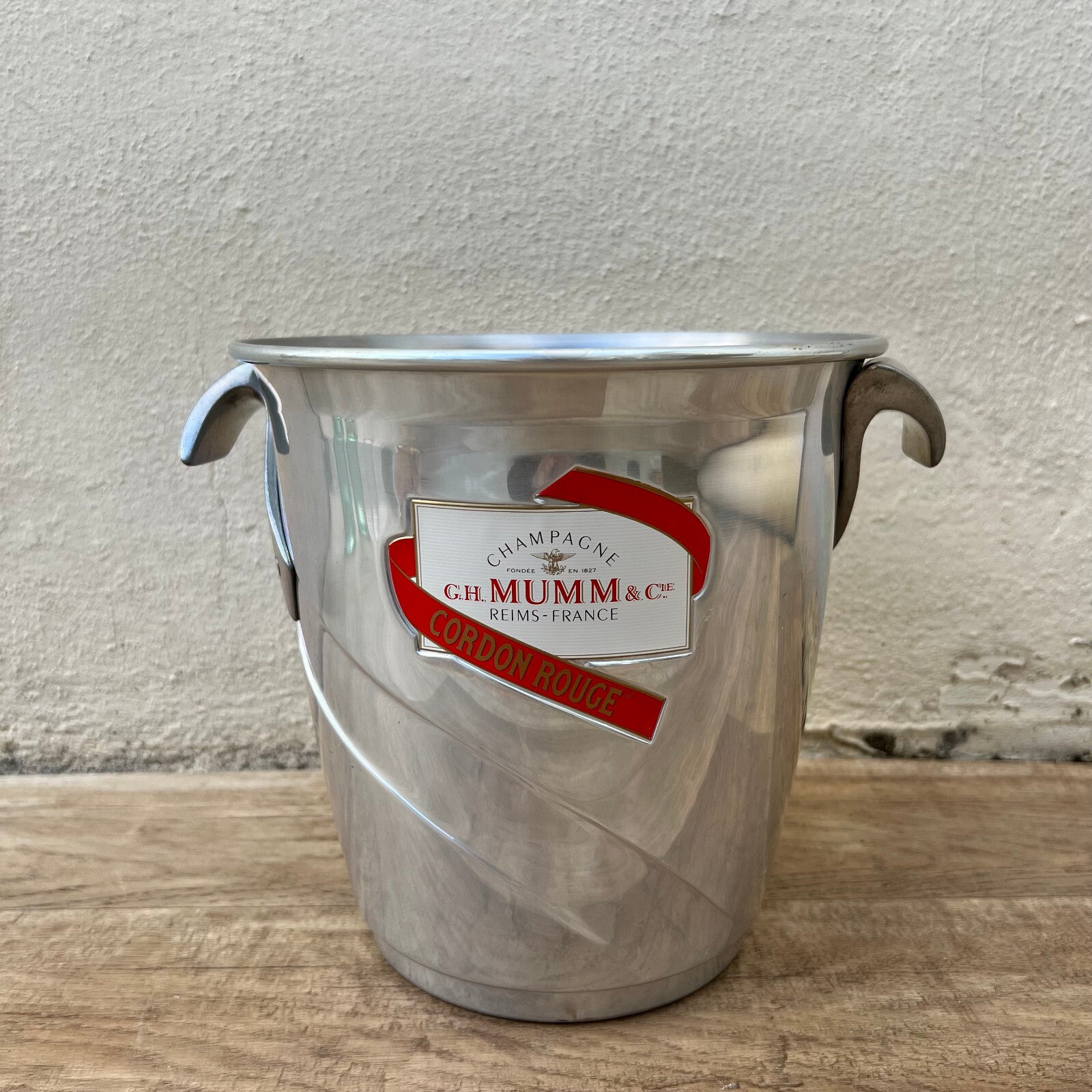 Mumm Champagne Ice Bucket Cordon Rouge French Vintage Cooler 3009229 Fleamarketfrance