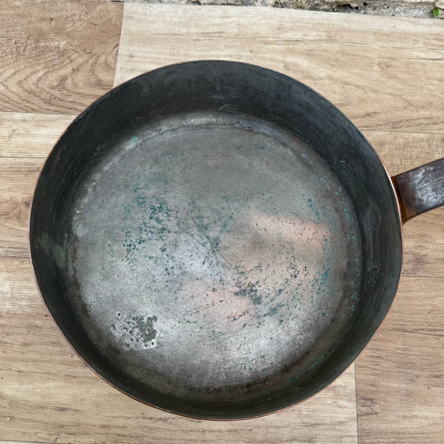 French Copper Sauteuse Pan MC Professional Cookware Vintage 19092422 Fleamarketfrance