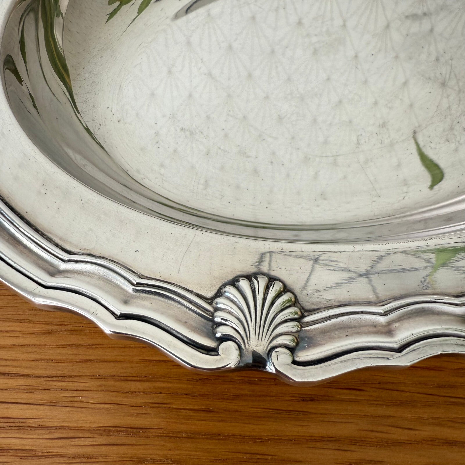 VINTAGE CHRISTOFLE GALLIA SILVER PLATED SERVING PLATE 0905257 Christofle