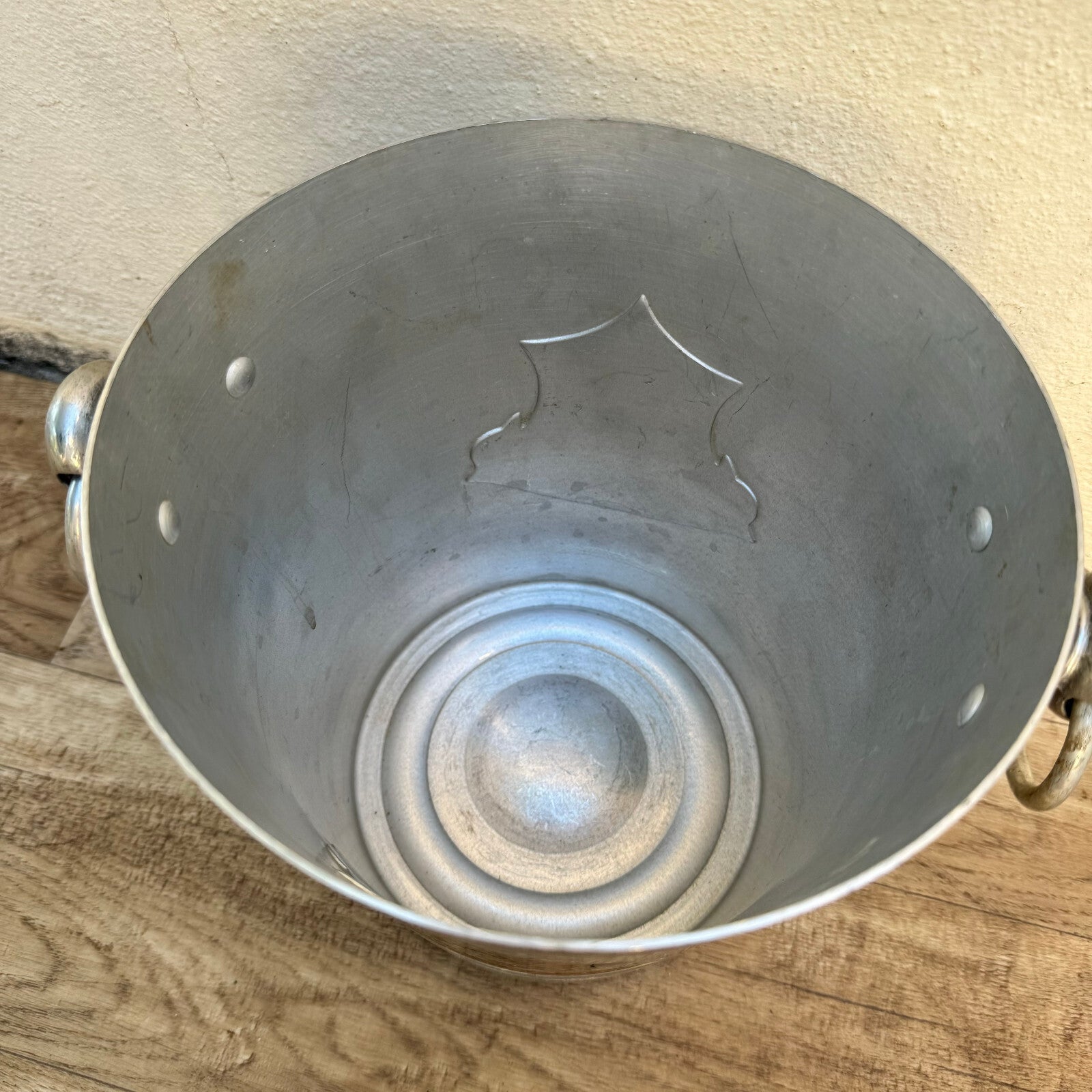 Vintage French Veuve Clicquot Ice Bucket Chrome Champagne Cooler 1910231 Fleamarketfrance