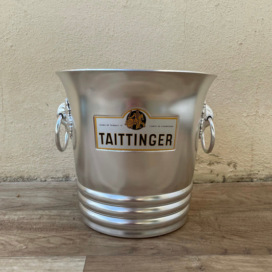 Vintage French Champagne French Ice Bucket Cooler Made France Taittinger 2609231 - Fleamarketfrance