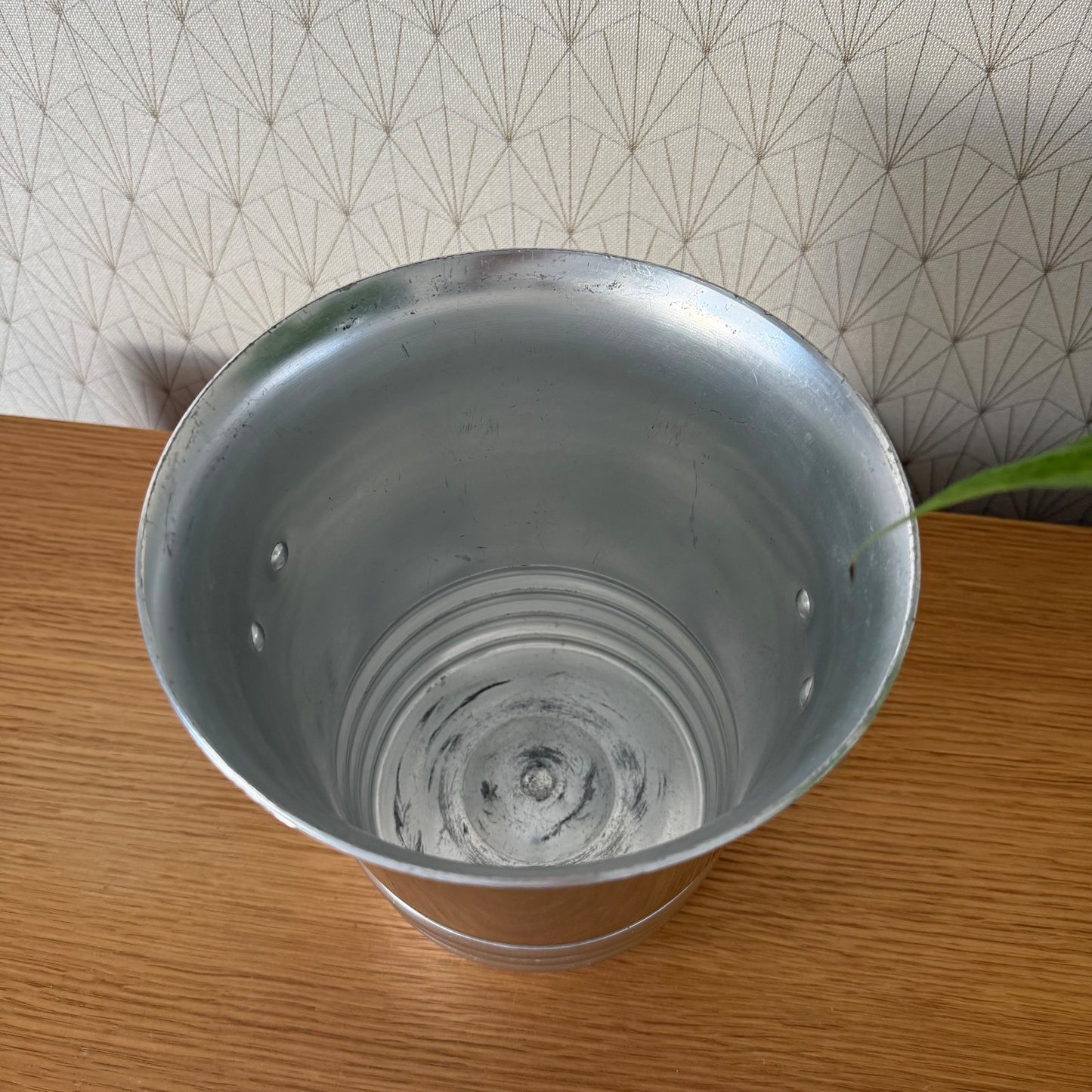 Vintage French Ice Bucket ARGIT Aluminum Champagne Cooler Wine 0912255 ARGIT