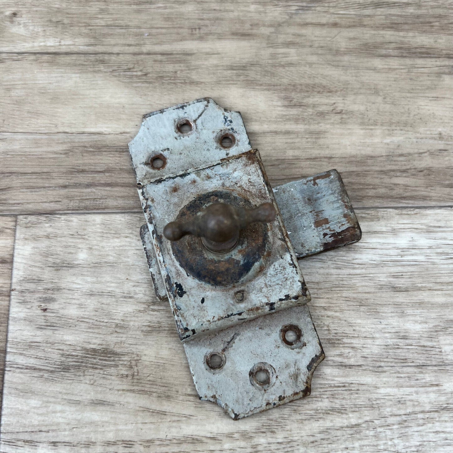 French Vintage Slide Door Latch Lock Bolt Country Rustic 2008226 Fleamarketfrance