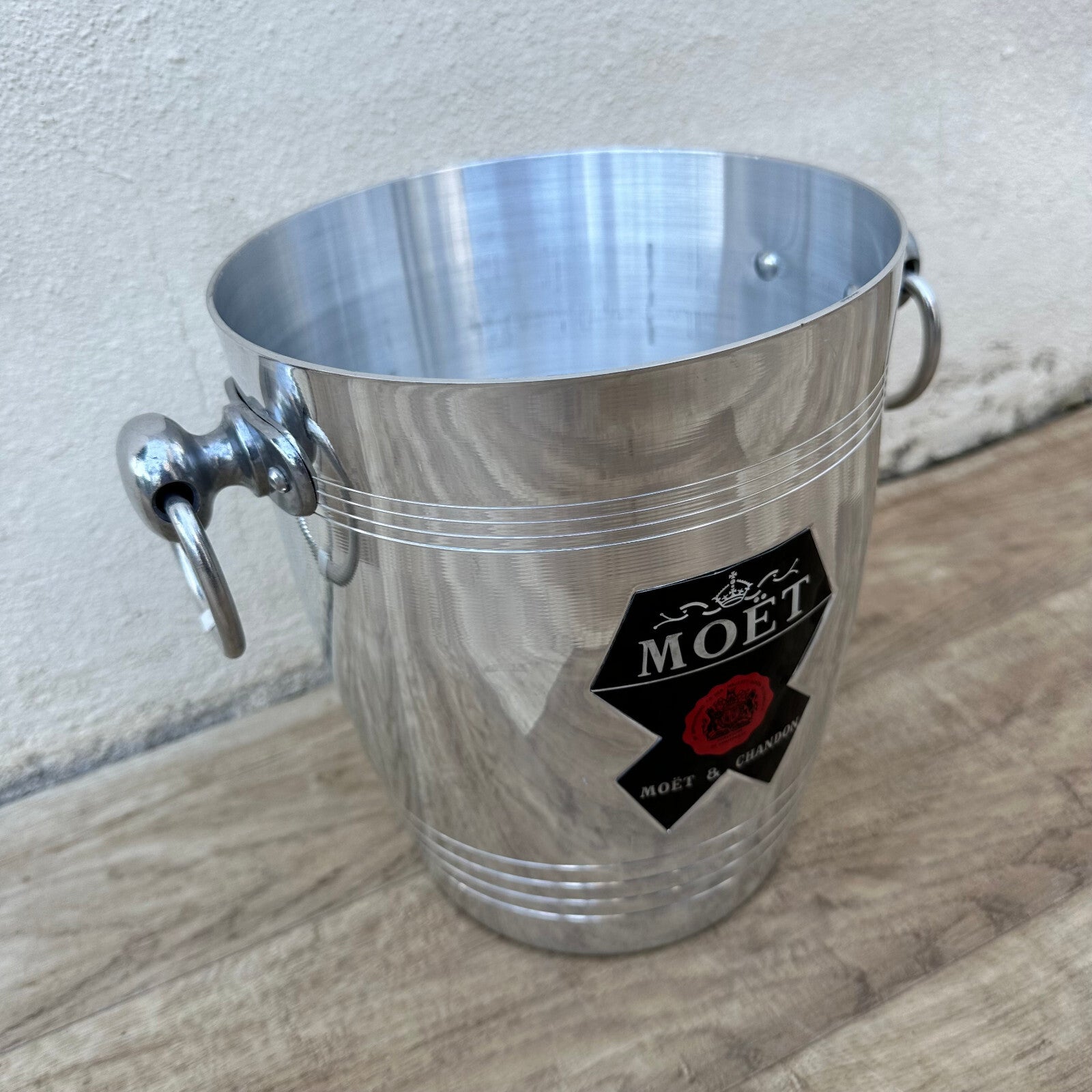 Vintage Moet Champagne Ice Bucket French Wine Cooler Bar Decor 12062311 Moët & Chandon