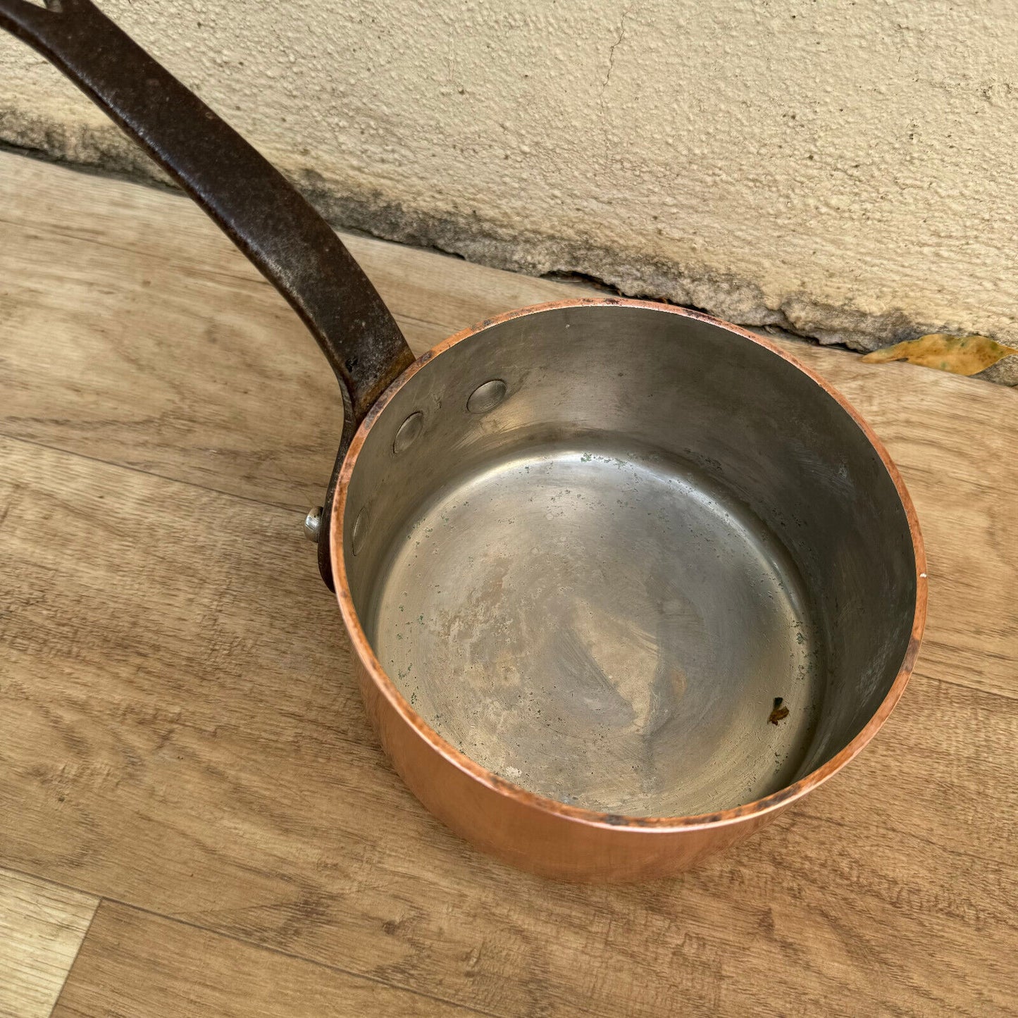 Vintage French Copper Pan made in france 3mm 2908247 - Fleamarketfrance