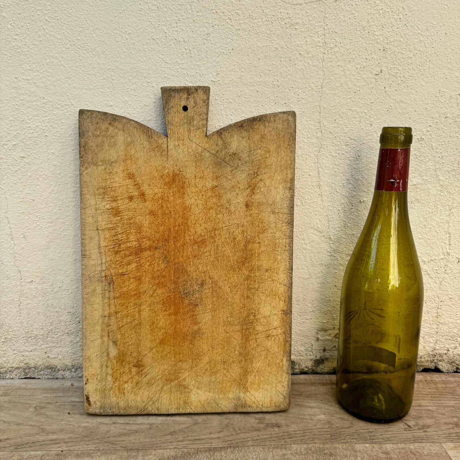 ANTIQUE VINTAGE FRENCH BREAD OR CHOPPING CUTTING BOARD WOOD 16072414 - Fleamarketfrance