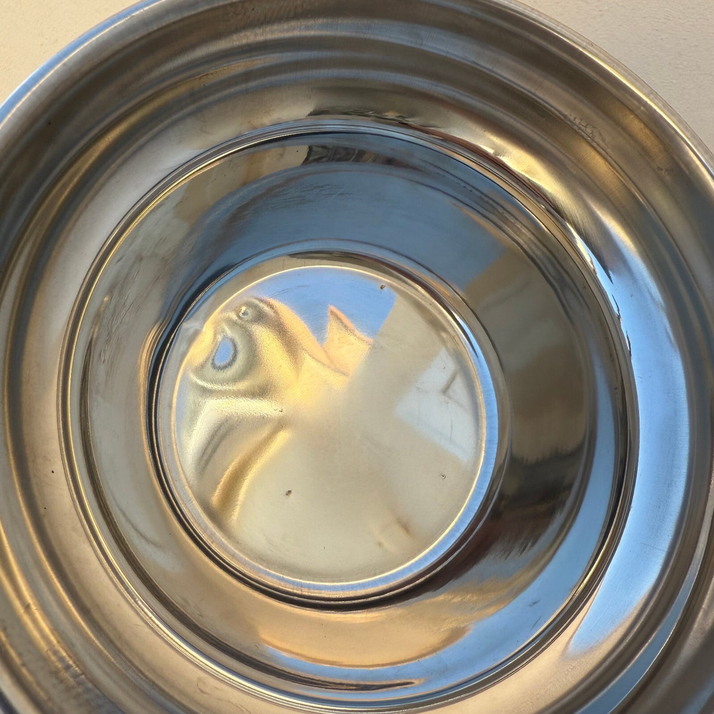 Vintage French Champagne Inox Ice Bucket Cooler Basin 1604254