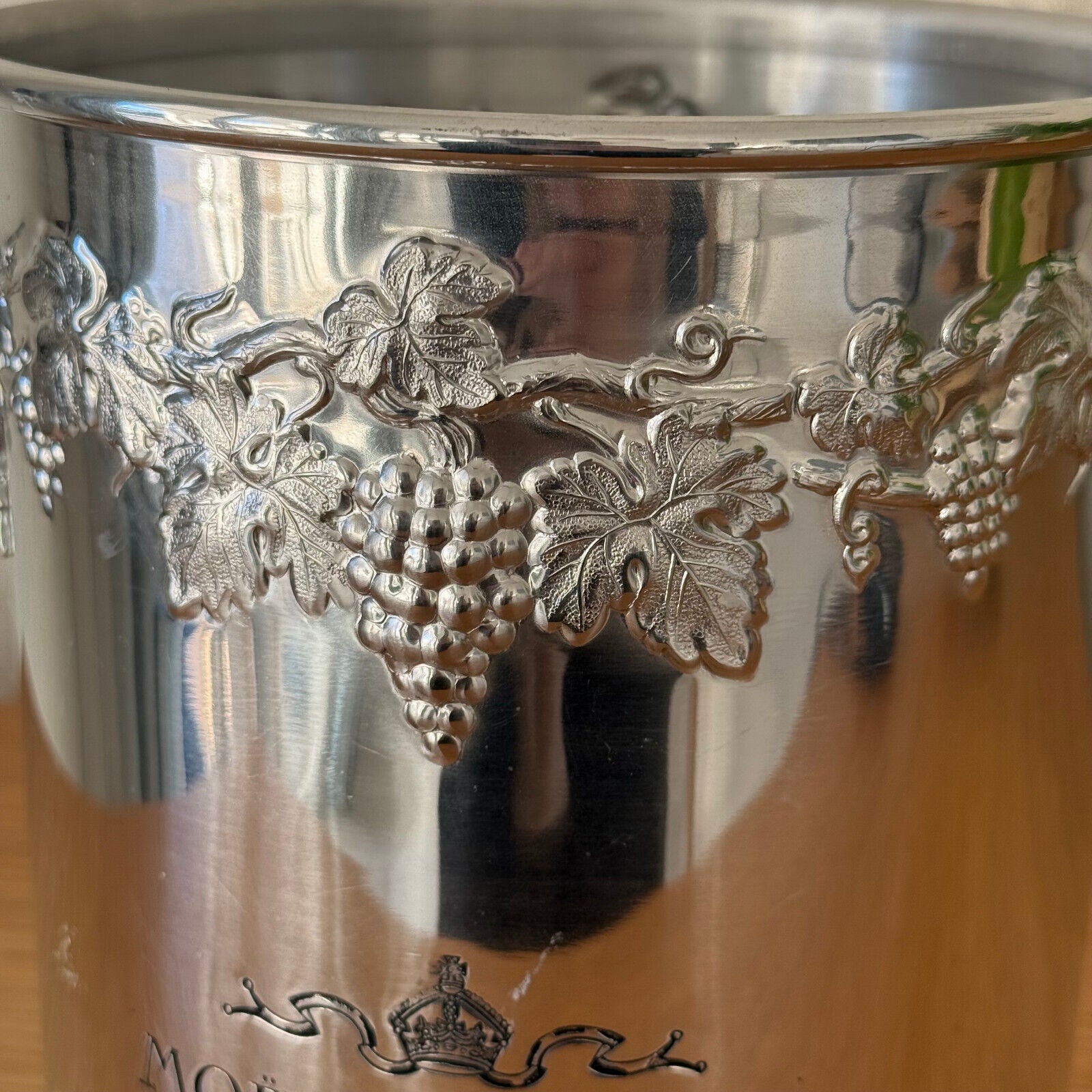 Vintage French small Champagne French Ice Bucket Cooler France MOET 2301251 Fleamarketfrance