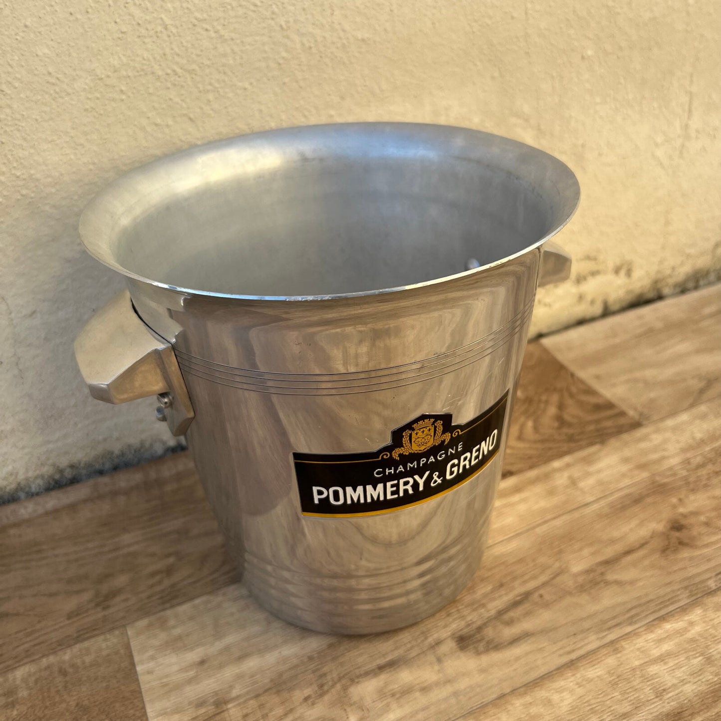 Pommery Champagne Ice Bucket Vintage French Cooler Aluminum 27102411 Pommery & Greno