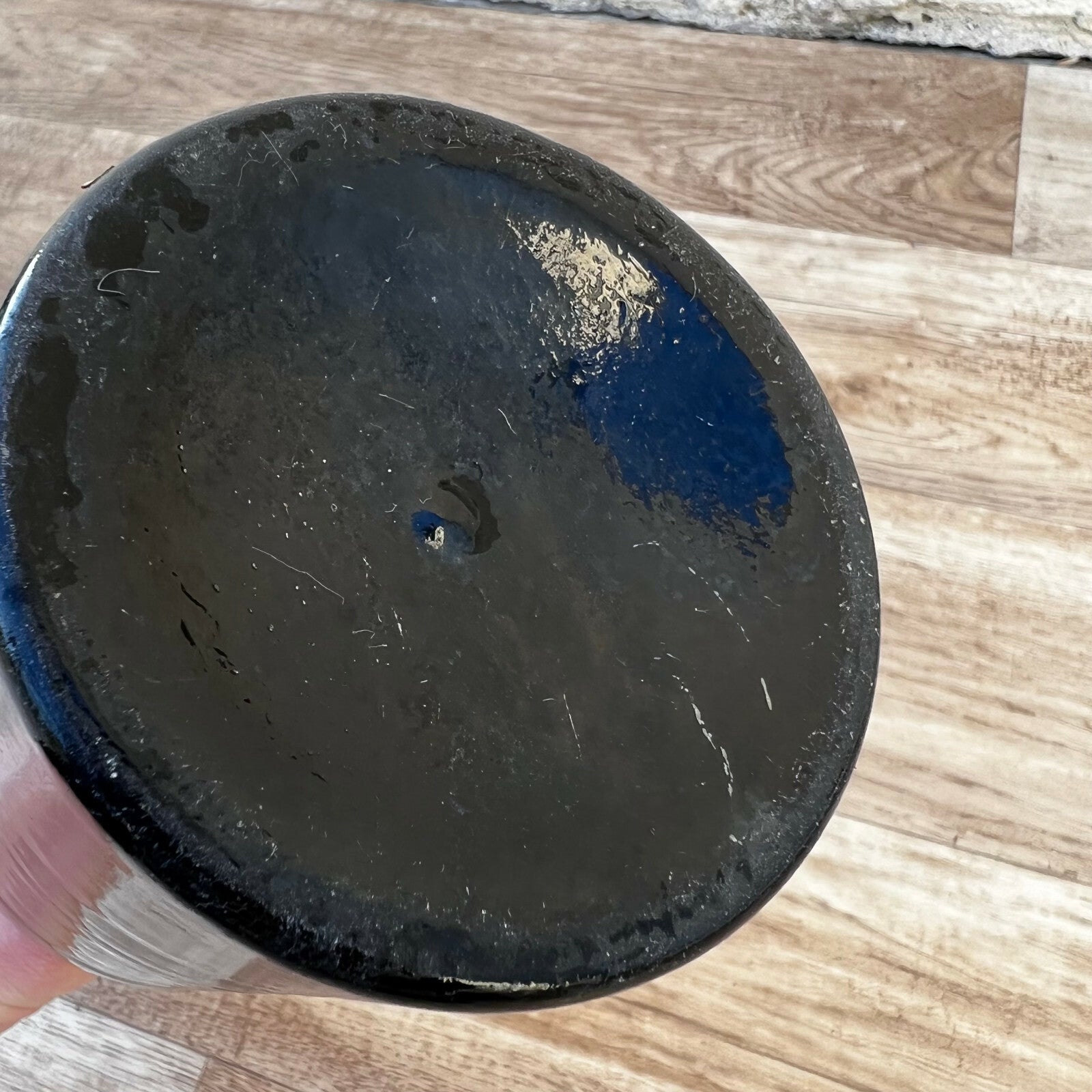 French Antique Dark Green Glass Bottle Wine Water Circa 1900 10022213 Fleamarketfrance