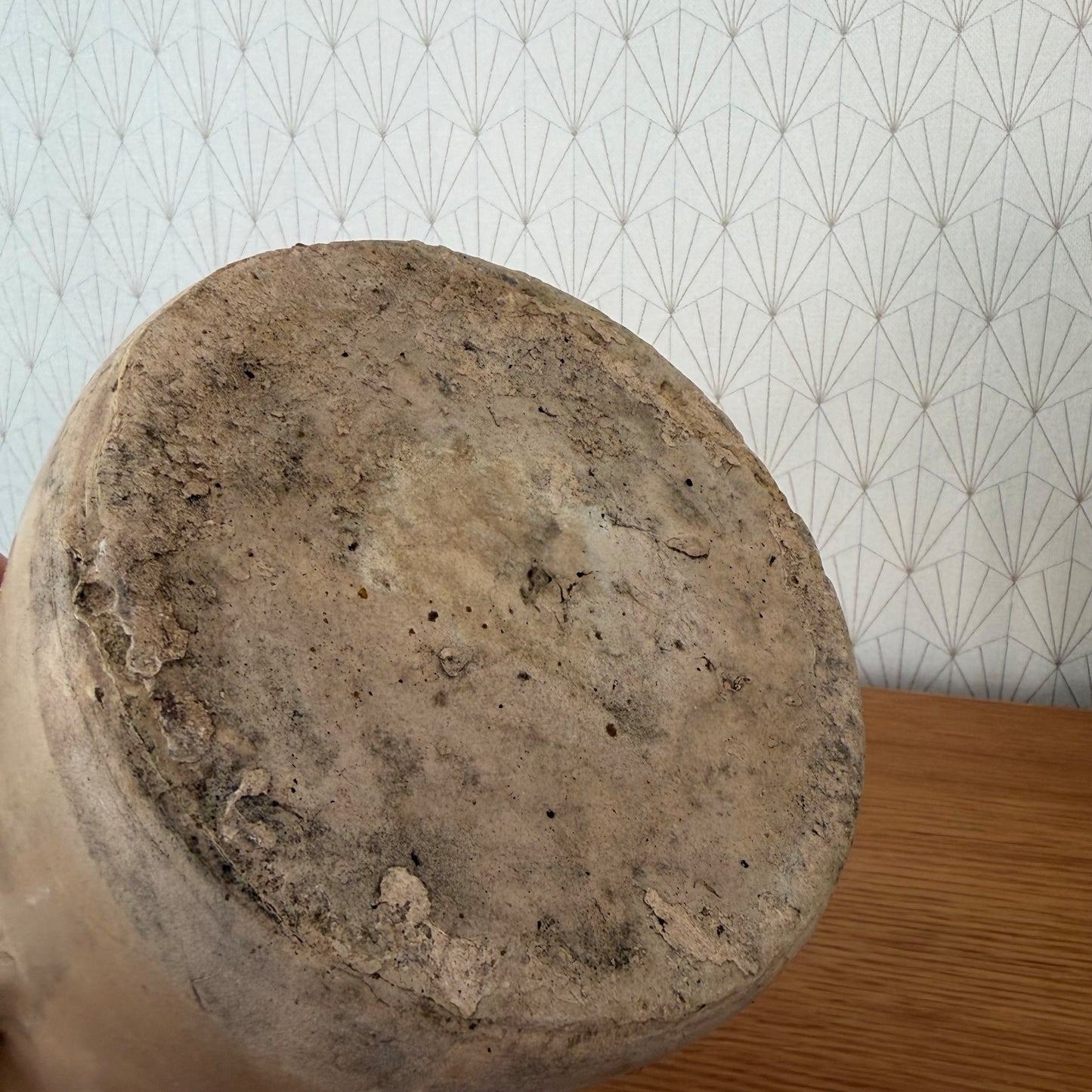 Italian Sardine Pot Antique Stoneware Crock Two Handles 01072612 Unbranded
