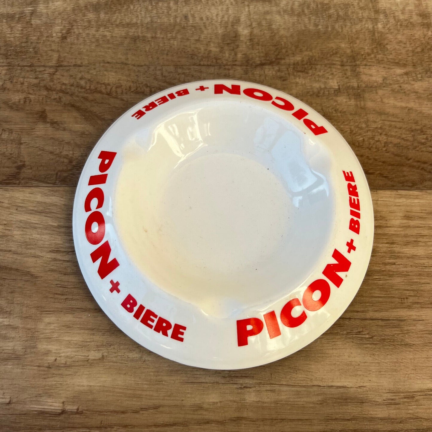 VINTAGE PICON FRENCH ALCOHOL ASHTRAY OLDER SIGNER COINS 1012222 Fleamarketfrance