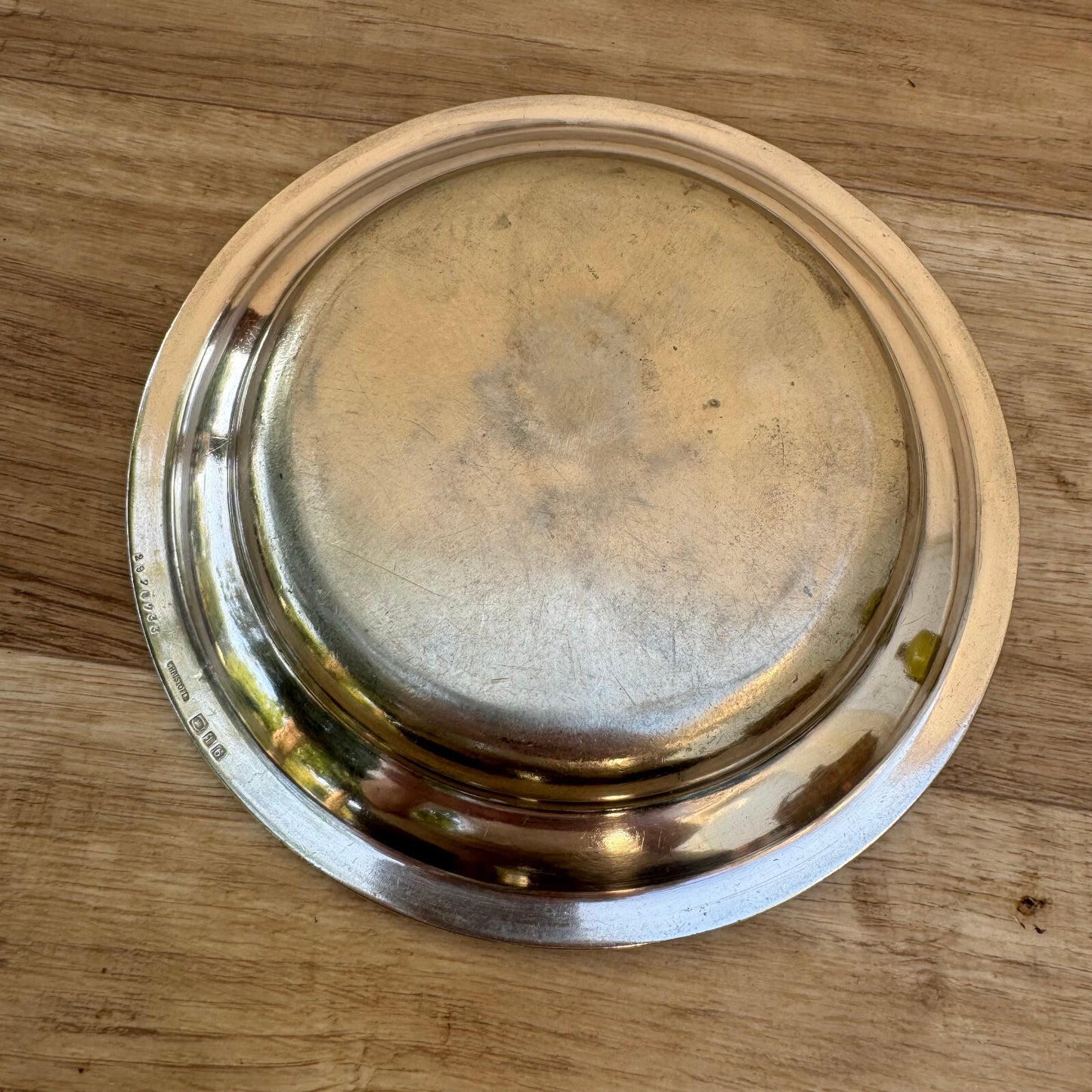 CHRISTOFLE Vintage Christofle Silverplate Wine/Bottle Coasters 2208244 Christofle
