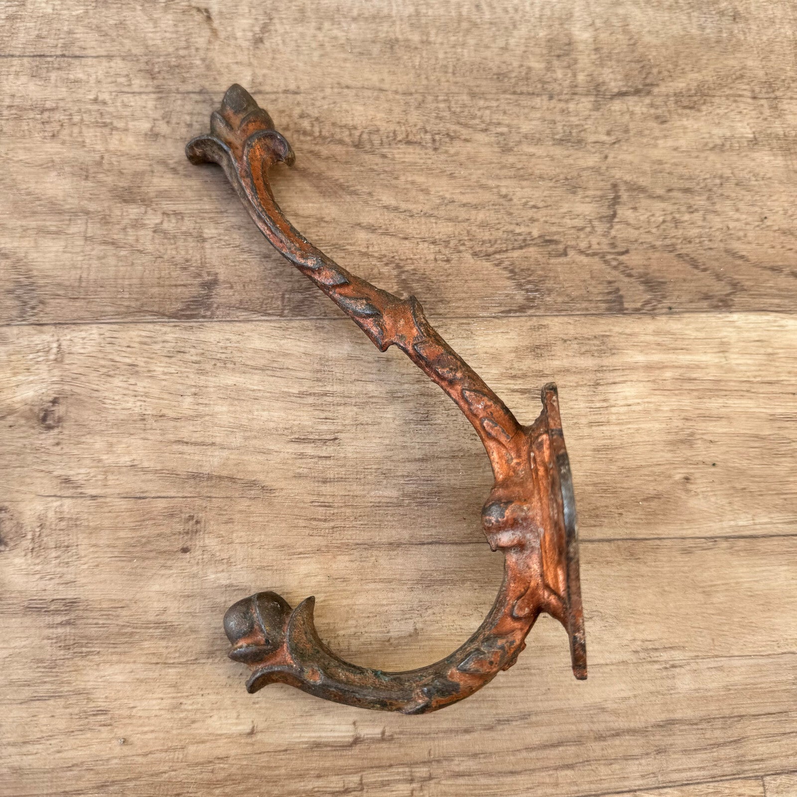 French Cast Iron Coat Hook Antique Victorian Wall Hanger Decor 31012418 Unbranded