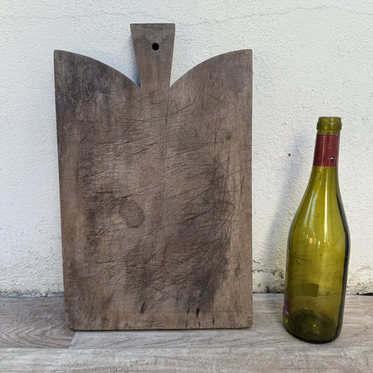 VINTAGE FRENCH BREAD OR CHOPPING CUTTING BOARD WOOD 23092419 Antique