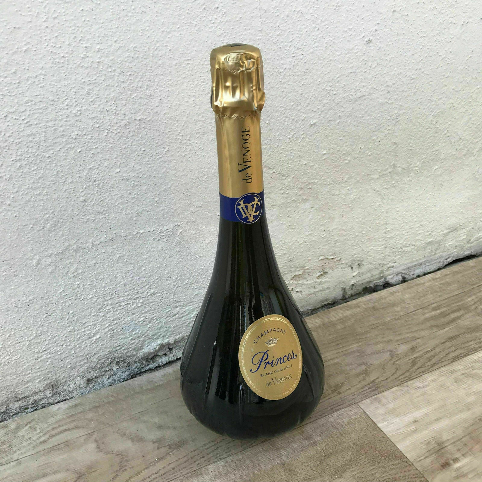 Vintage French Champagne Display Bottle Venoge Dummy Empty 0.75L 2203189 Fleamarketfrance