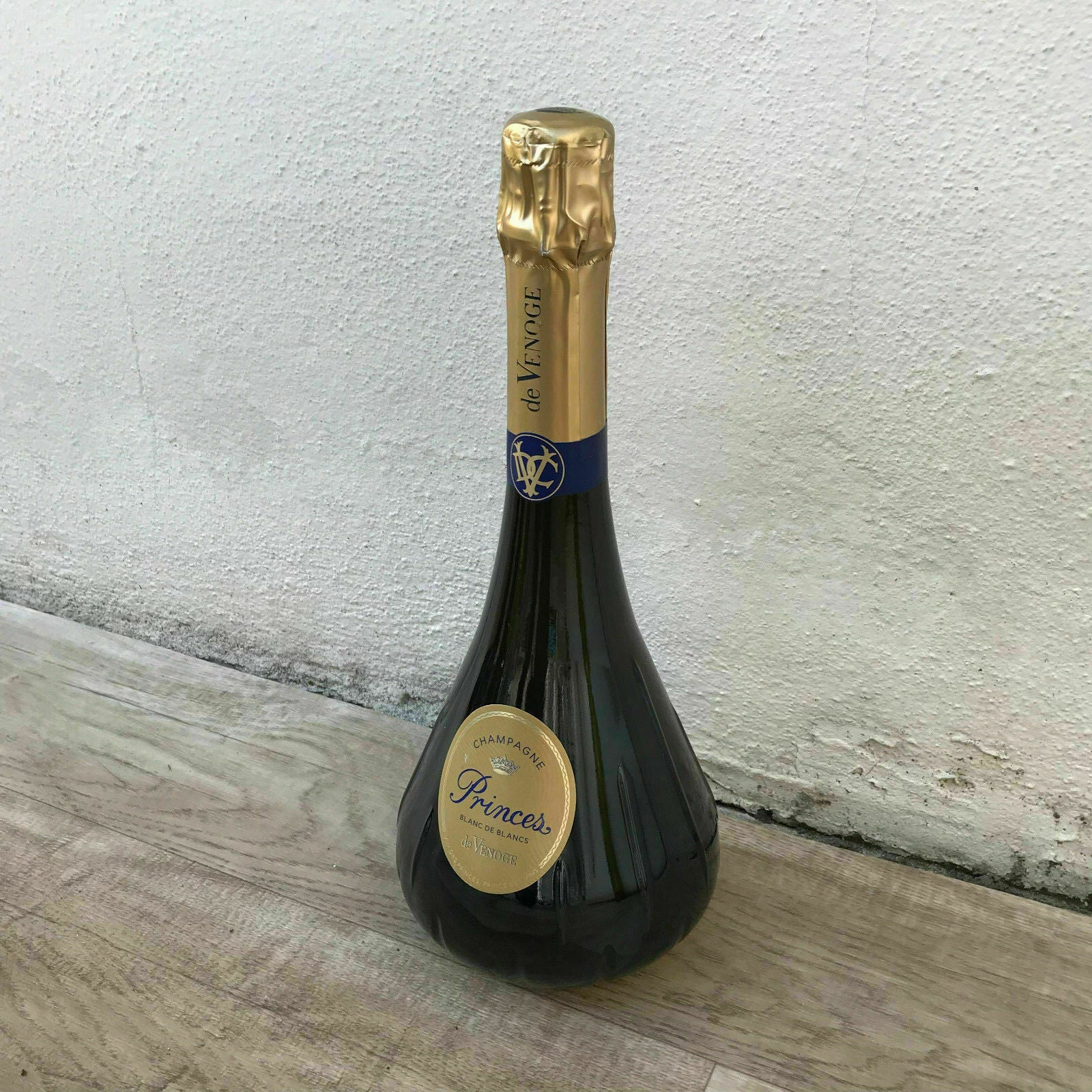 Vintage French Champagne Display Bottle Venoge Dummy Empty 0.75L 2203189 Fleamarketfrance
