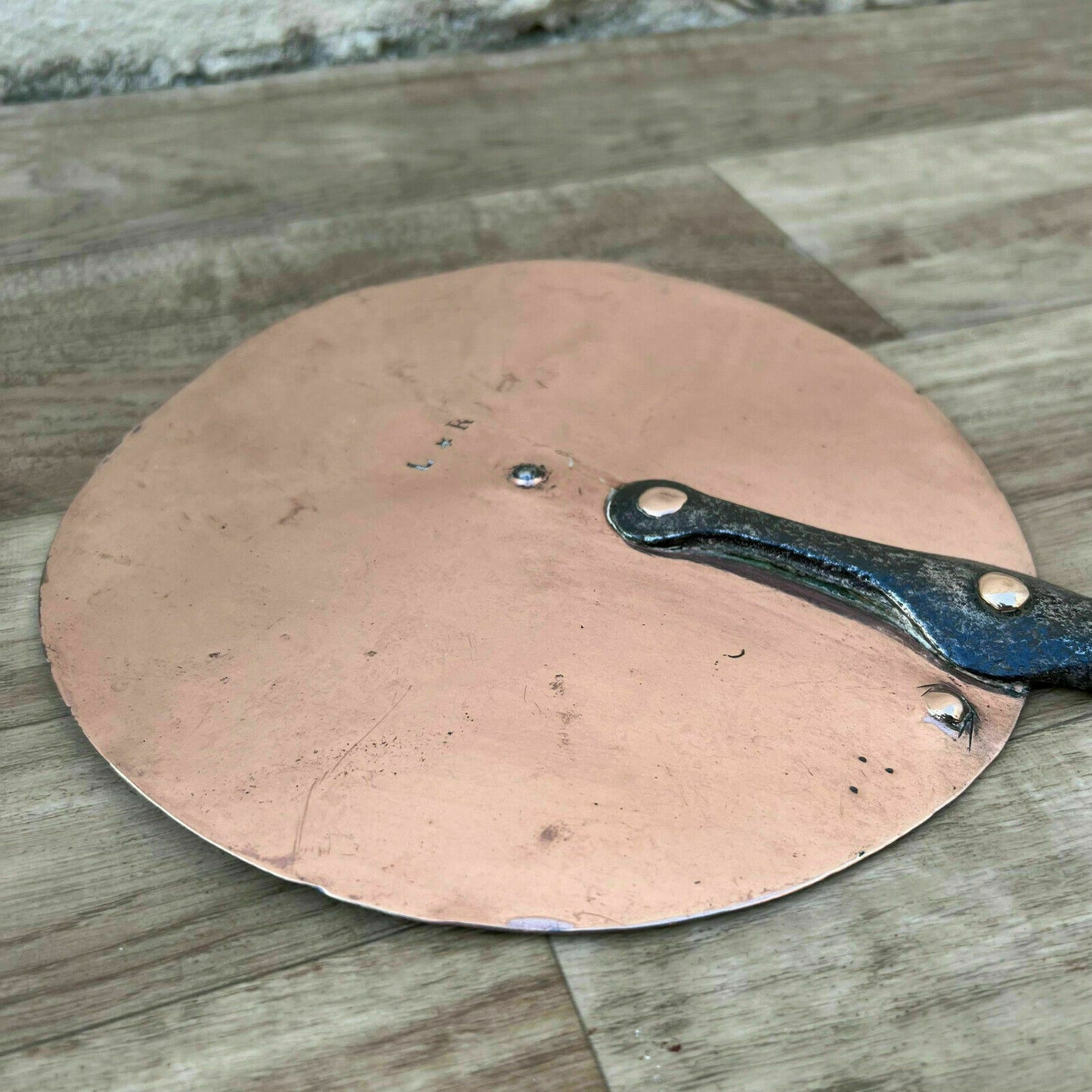 French Copper Lid Cast Iron Handle Vintage Cookware Pot Cover 3010217 Cuisine