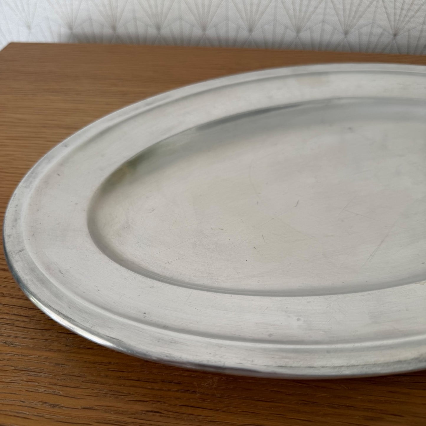 Christofle Silverplate Oval Serving Platter French Vintage 2037168 ercuis