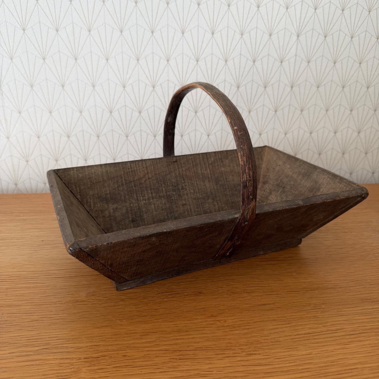 French Wooden Garden Trug Vintage Harvest Basket Rustic 1908265 Fleamarketfrance