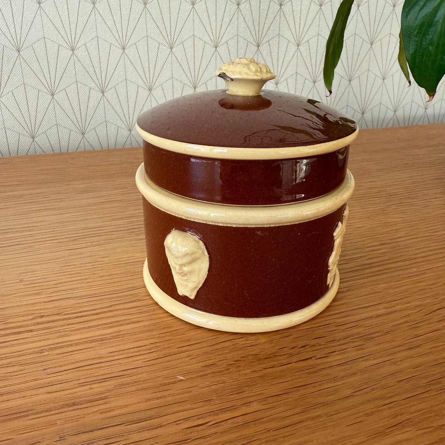 Vintage FRENCH SARREGUEMINES foie gras TERRINE 0112244 Unmarked