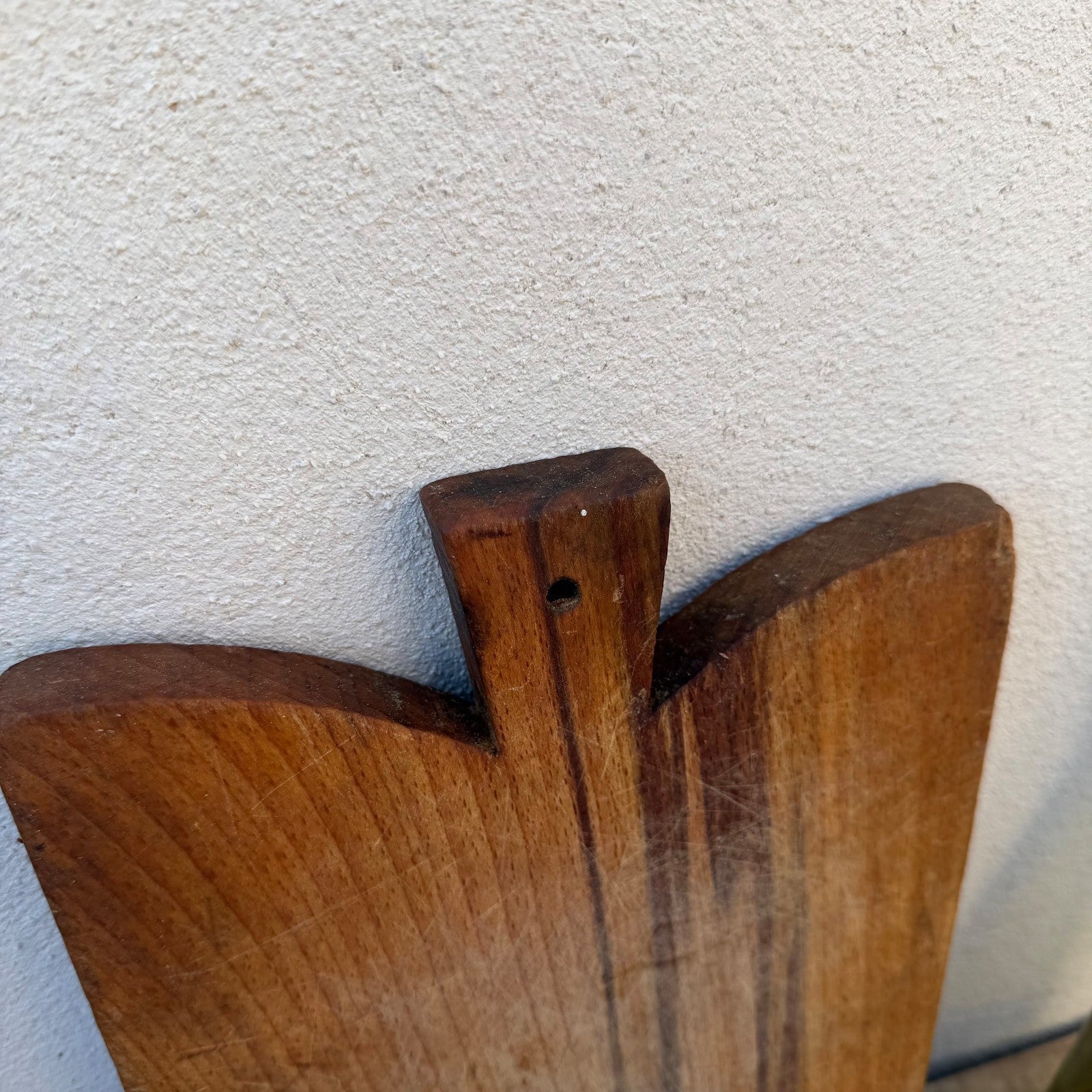 Vintage French Bread Board Wood Cutting Chopping Kitchen Rustic 1103261 Antique