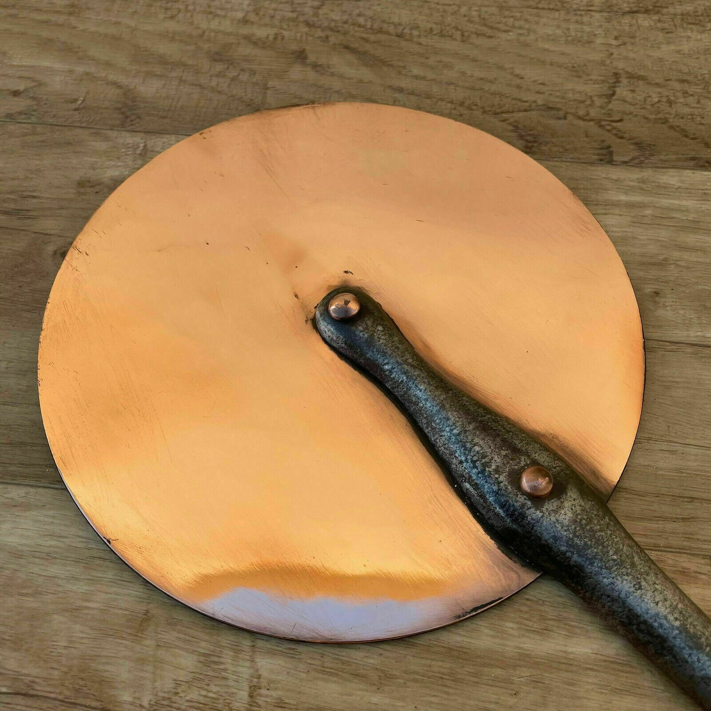 French Copper Lid Cast Iron Handle Vintage Cookware Pan Cover 6.75" 04042116 Cuisine