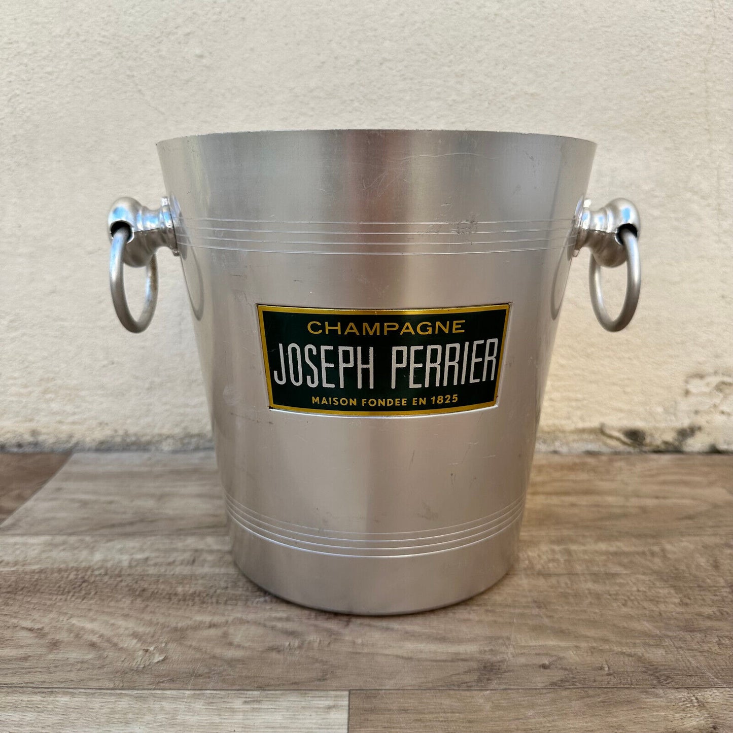Vintage French Champagne Ice Bucket Cooler Made JOSEPH PERRIER 2711237 - Fleamarketfrance