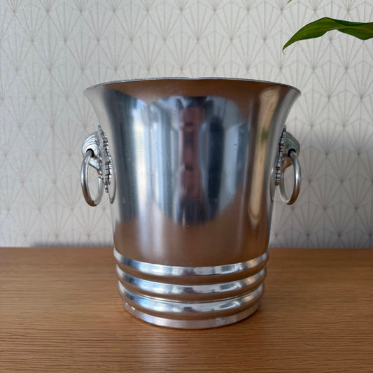 French Champagne Bucket Silver Plated Ice Cooler ARGIT Vintage 0912257 ARGIT