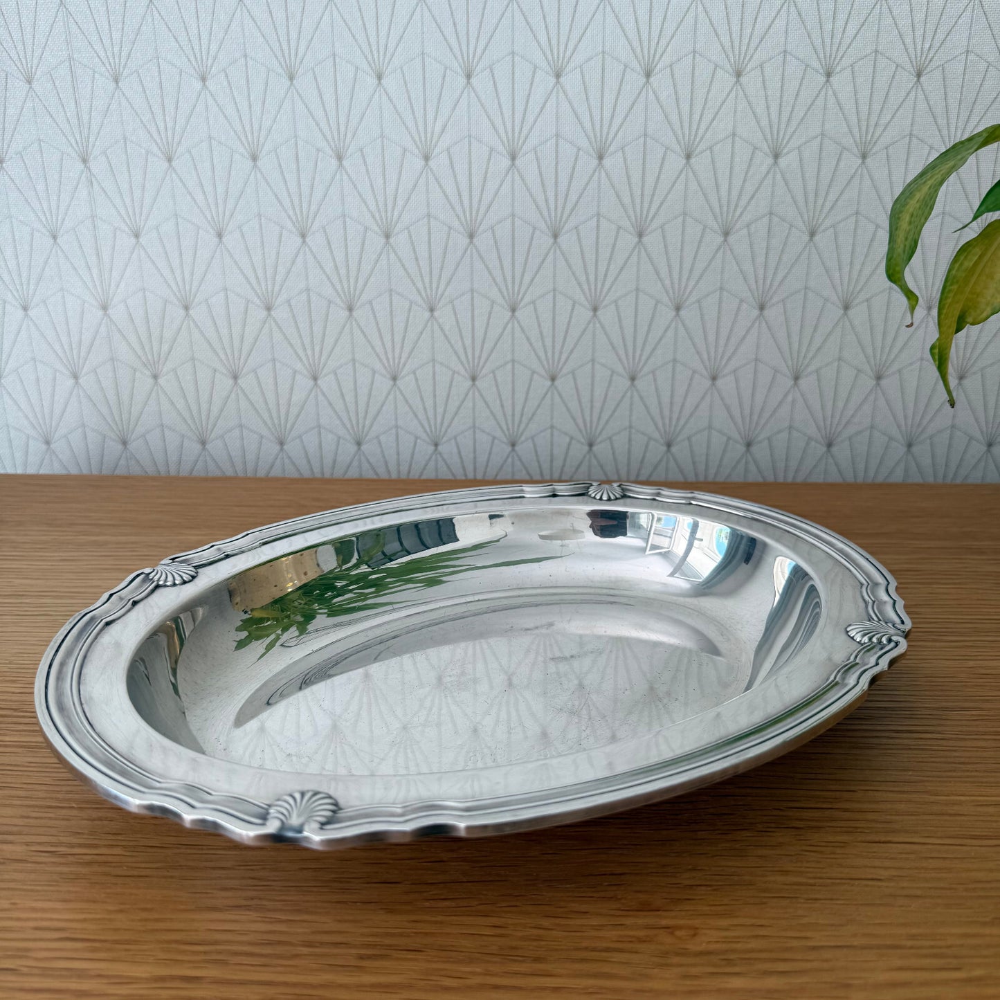 VINTAGE CHRISTOFLE GALLIA SILVER PLATED SERVING PLATE 0905257 Christofle